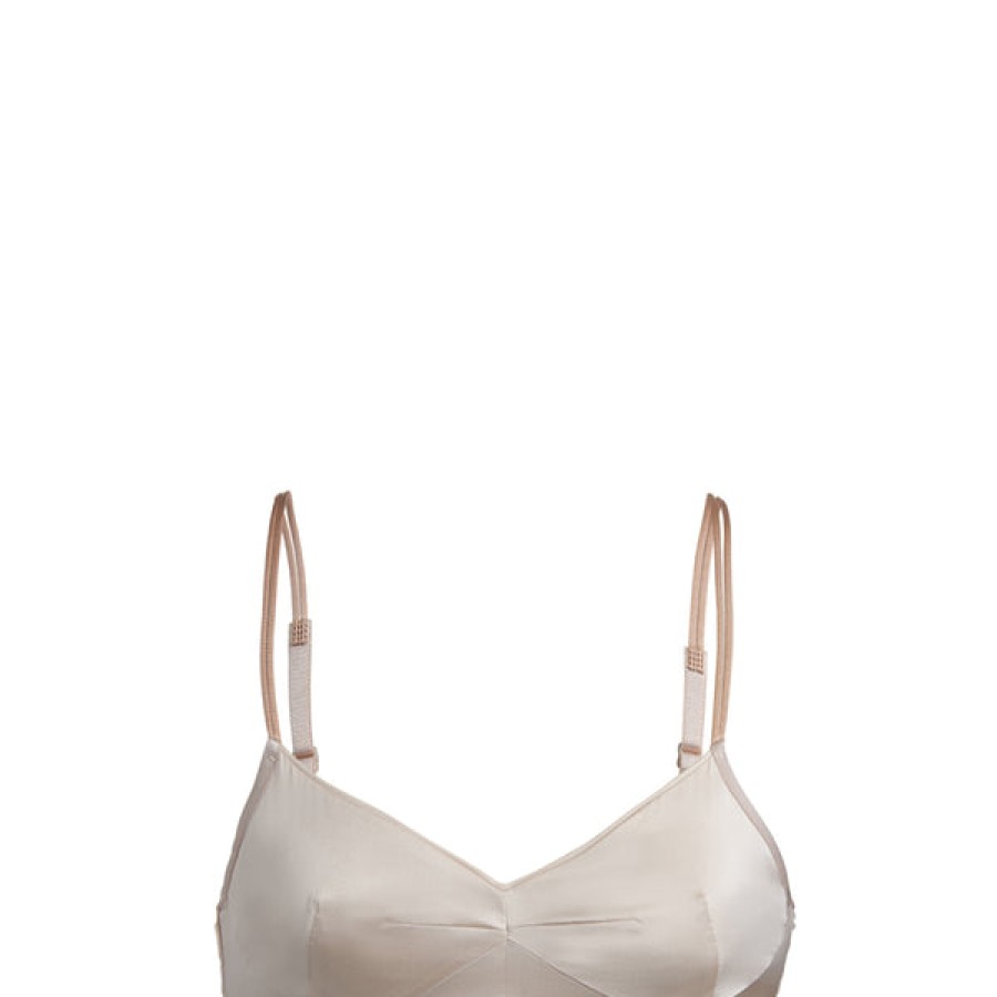 Women Simone Ricker Lingerie | Delicate Satin Bra