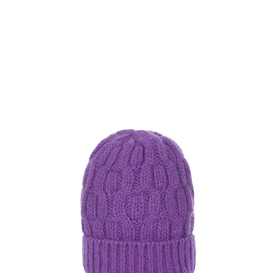 Women Antonia Zander Knitwear & Cashmere | Wool Mixed Beanie