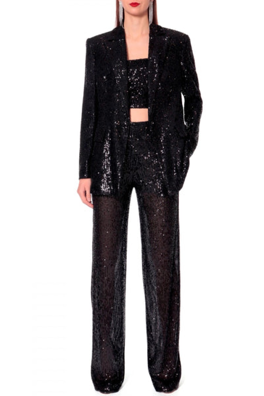 Women AGGI Jeans & Trousers | Sequin Top