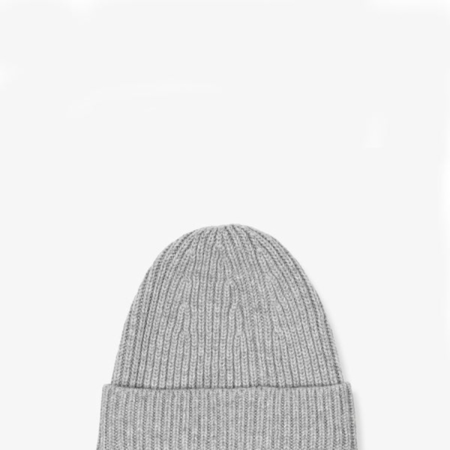 Men STUDIO 163 | Ribbed Cashmere Beanie