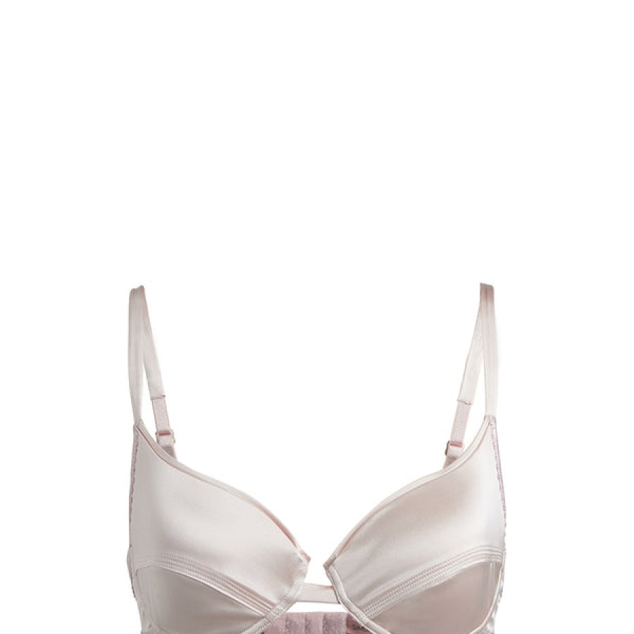 Women Simone Ricker Lingerie | Elegant Silk Satin Bra