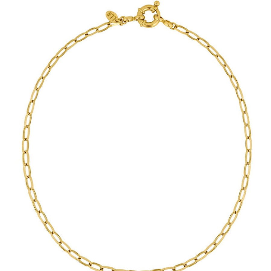 Women LLR Studios Jewelery | 18K Gold Plated Chunky Link Chain