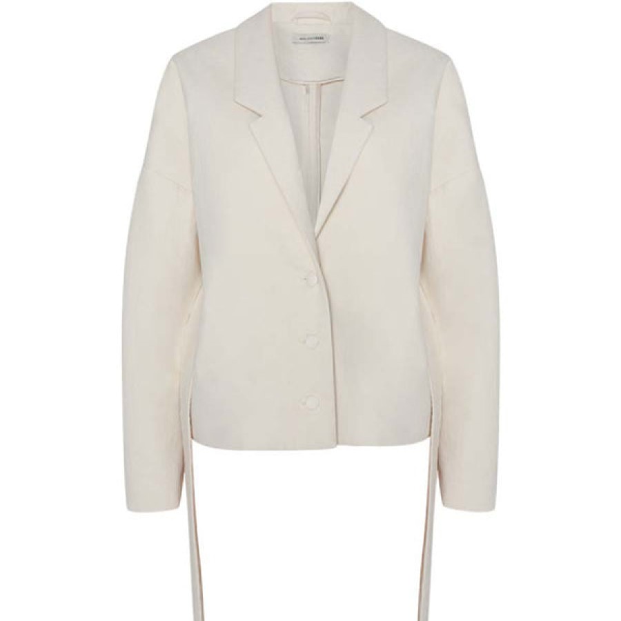 Women MALAIKARAISS Coats & Jackets | Cotton Blazer