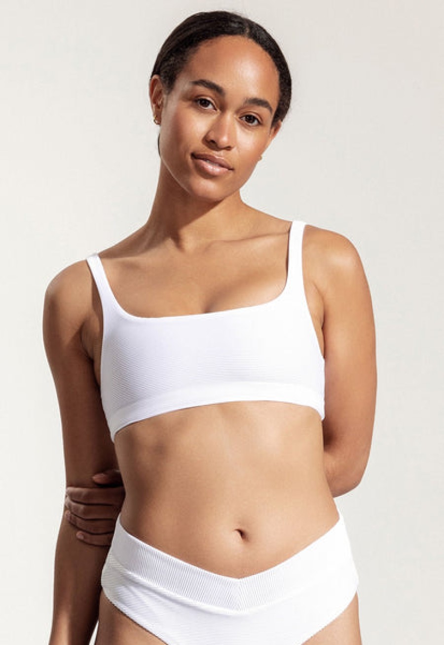 Women Oy surf Beachwear | Ribbed Bikini Top