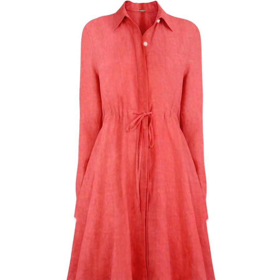 Women ORAMAI LONDON Dresses | Short Linen Dress