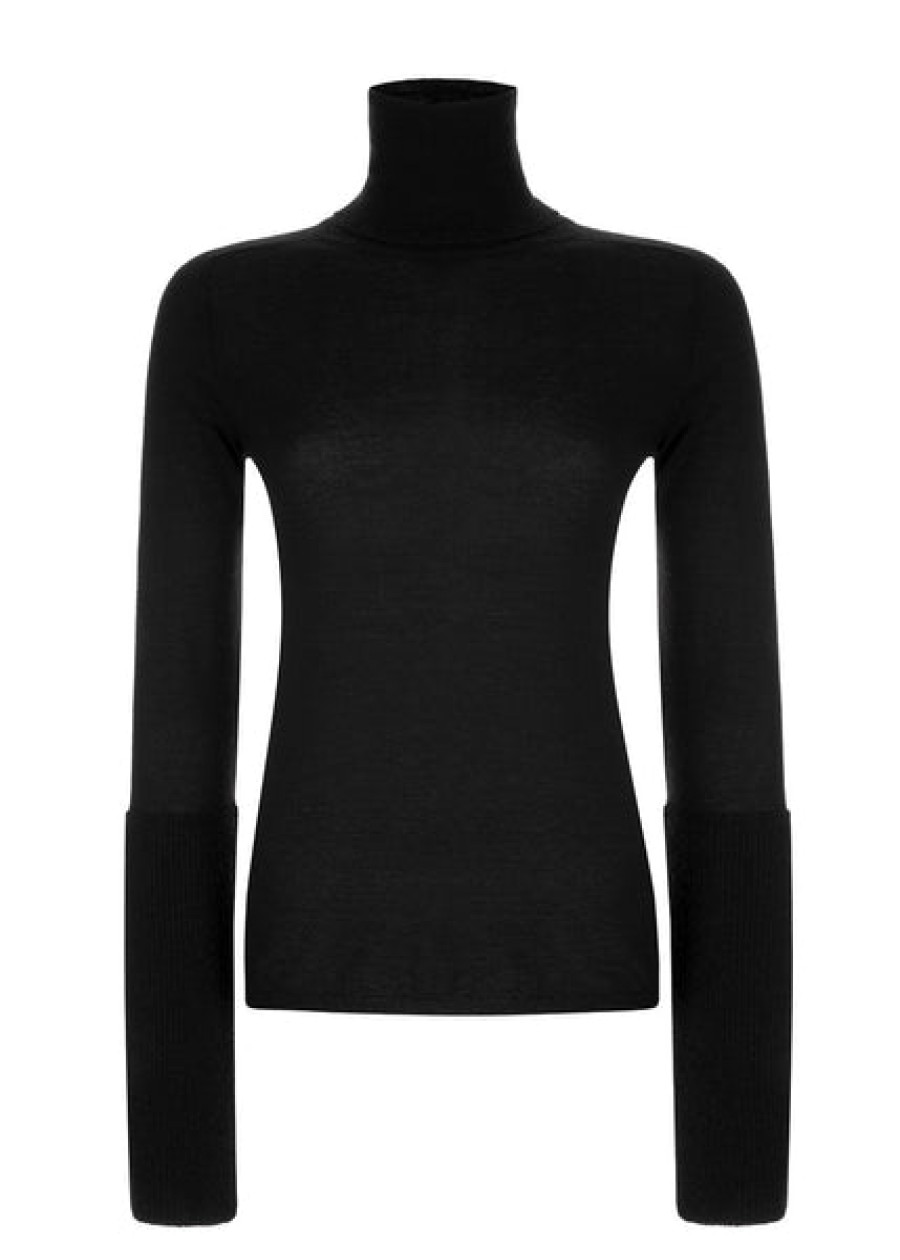 Women Antonia Zander Knitwear & Cashmere | Cashmere Turleneck Sweater