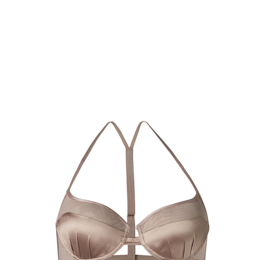 Women Simone Ricker Lingerie | Silk Tulle Bra