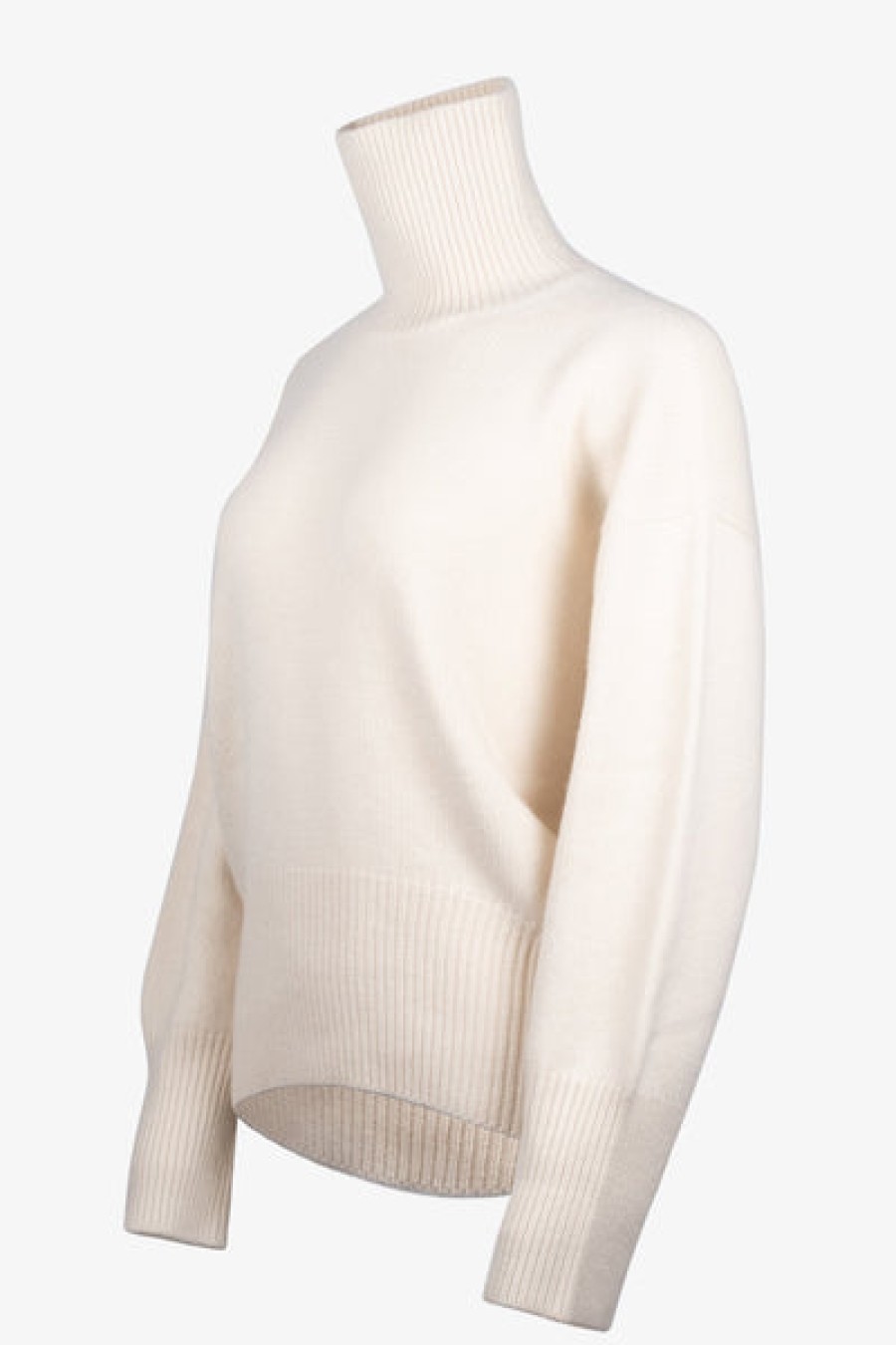 Women STUDIO 163 Knitwear & Cashmere | Cashmere Turtleneck Sweater