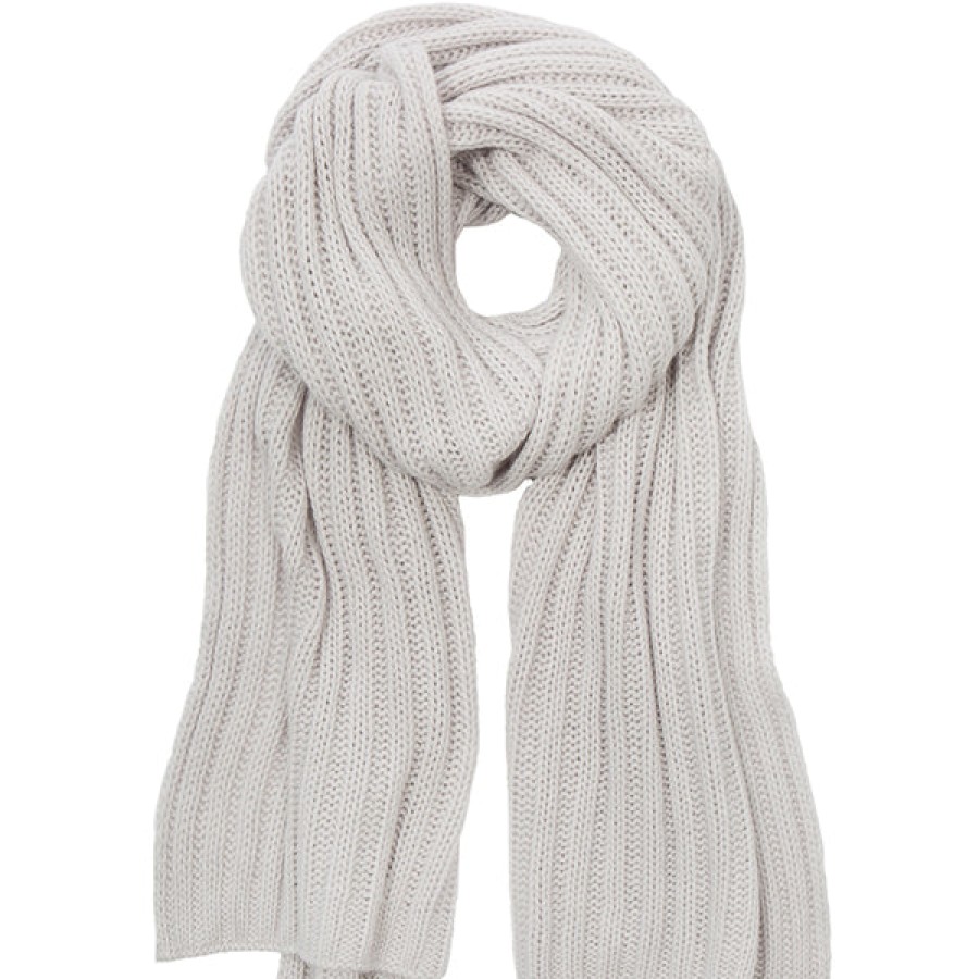 Men PETIT CALIN HAMBURG | Ribbed Cashmere Scarf